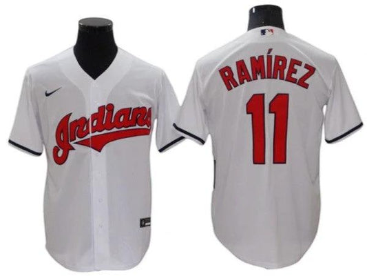 Cleveland Guardians #11 José Ramírez White Home Cool Base Jersey by My Store