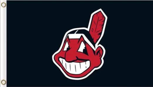 Cleveland Indians Baseball Club 3 flag 3X5Ft Banner USA Polyester with Brass Grommets by flagsjustdoit