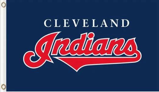 Cleveland Indians Baseball Club flag 3X5 Banner USA Polyester with Brass Grommets by flagsjustdoit