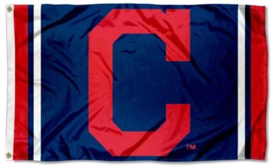 Cleveland Indians Sport flag 3X5Ft Banner USA Polyester with Brass Grommets by flagsjustdoit
