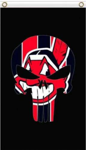 Cleveland Indians flags 90x150cm Banner USA Polyester with Brass Grommets by flagsjustdoit