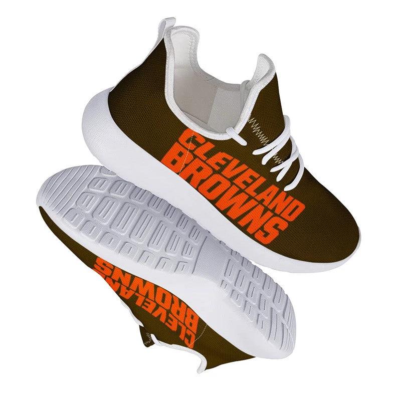 Cleveland Browns Team Logo Limited Sneaker Shoes For Men Women Fans by Crocs