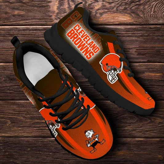 Cleveland Browns Red Sport Sneake NLF Shoes by Crocs