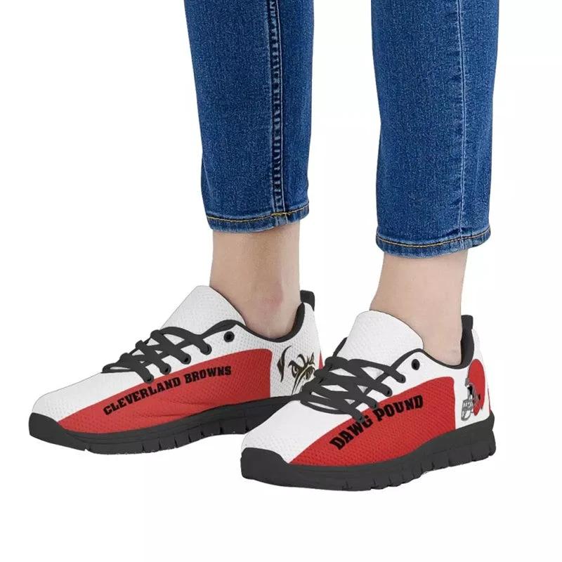 Cleveland Browns Red Sport Sneake NLF Shoes by Crocs