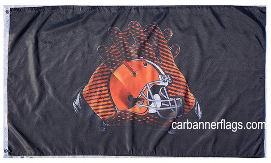 Cleveland Browns Flag-3x5FT NFL Banner-100% polyester by flagsshop
