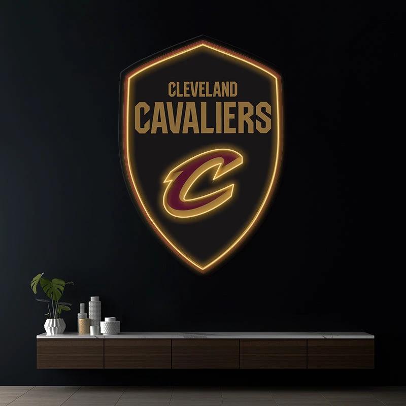 Cleveland Cavaliers NBA Led Neon Sign Wall Light by Neonchics Signs