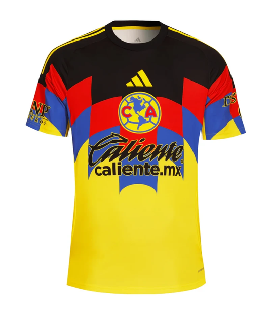 Club América 2025-26 E. Sanchez 28 Home Jersey – Yellow by Soccer Jersey