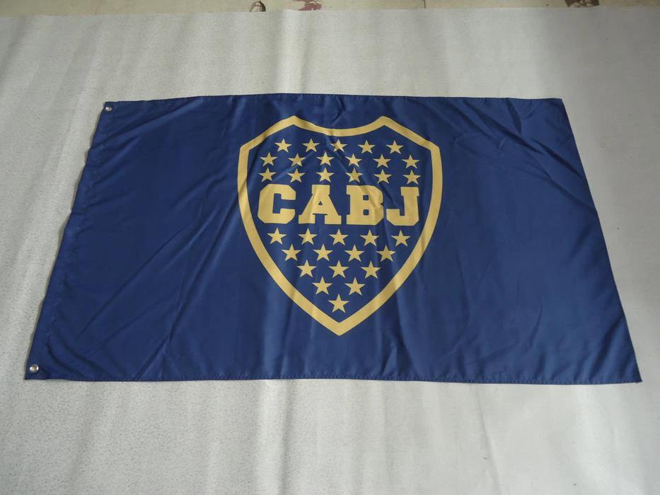 Club Atletico Boca Juniors Flag 3x5ft Banner polyester by flagsjustdoit
