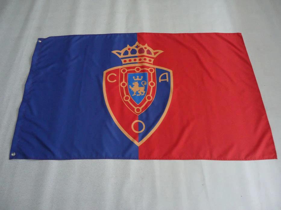Club Atletico Osasuna flag 3x5Ft polyester Osasuna FC banner by flagsjustdoit