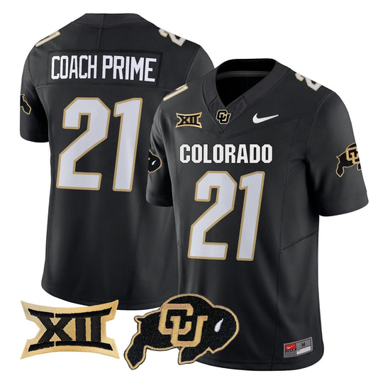 Coach Prime Jersey #21 Colorado Buffaloes 2025 Limited Stitched Black by My Store