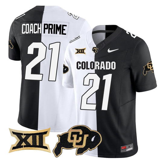 Coach Prime Jersey #21 Colorado Buffaloes 2025 Limited Stitched Stripeout by My Store