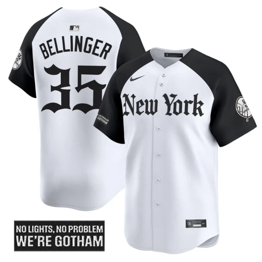 Cody Bellinger Jersey #35 New York Yankees Gothic Legacy Edition Vapor Premier Stitched Alternate by My Store