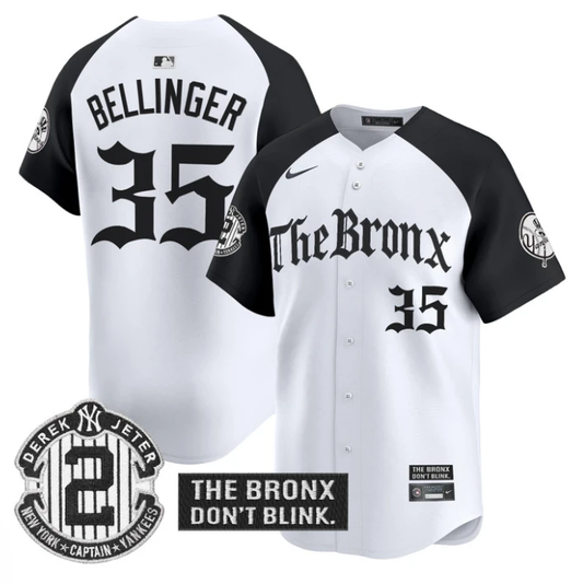Cody Bellinger Jersey #35 Yankees The Bronx Gothic Ink Drop Edition Alternate by My Store