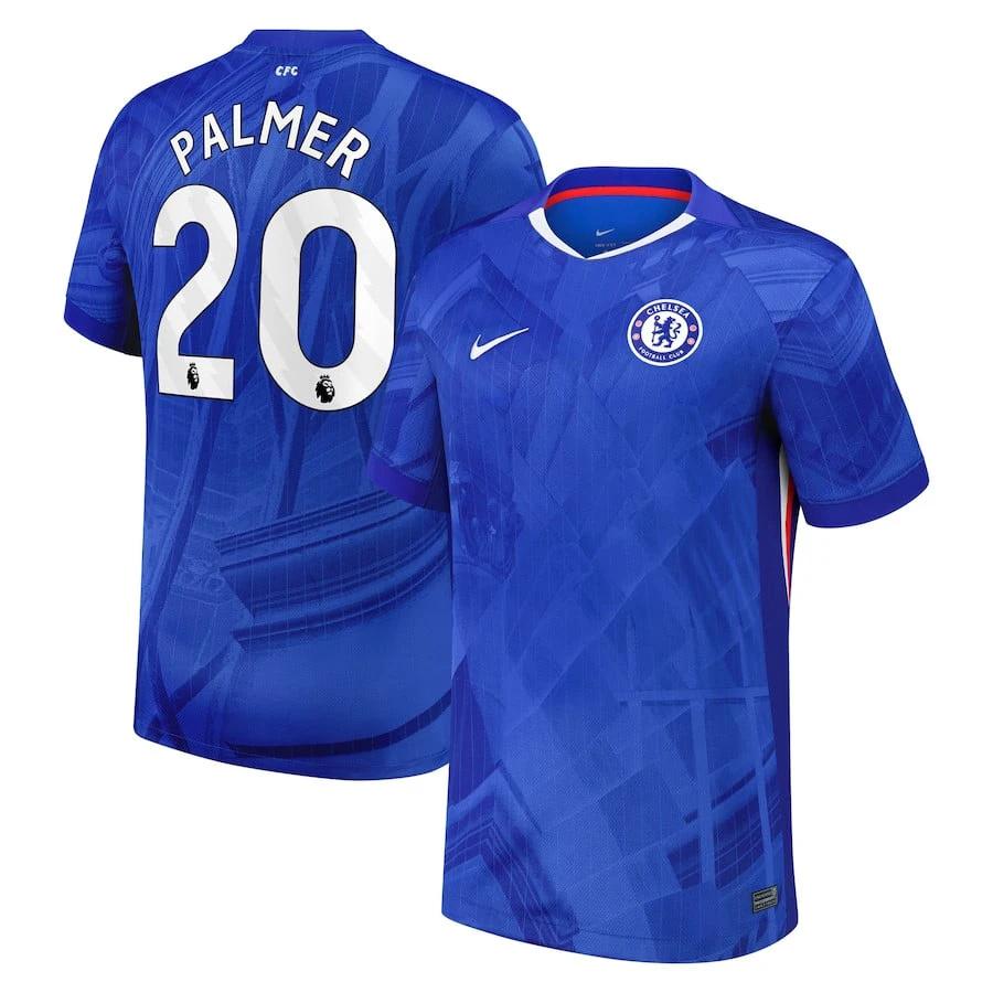 Cole Palmer #20 Chelsea 2025-26 Home Match Jersey – Blue by Soccer Jersey