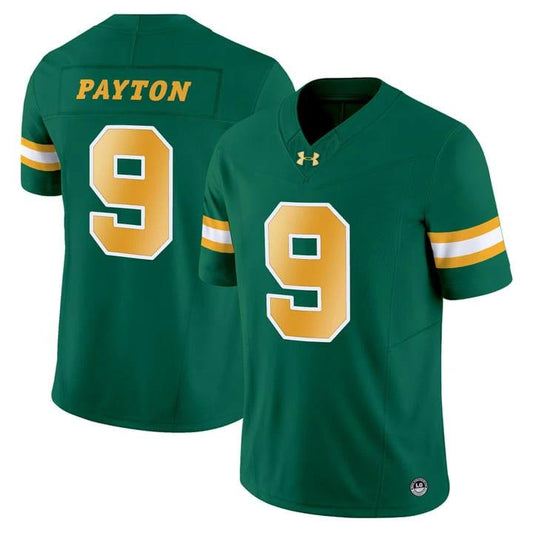 Cole Payton Jersey #9 North Dakota State Bison Vapor Limited Stitched Green by My Store NCAA Football Jerseys