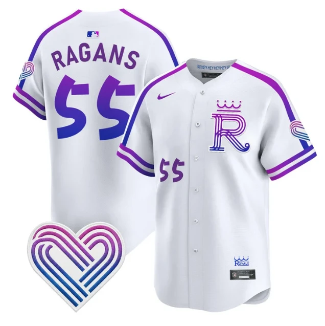 Cole Ragans Jersey #55 Kansas City Royals 2026 City Connect Premier Stitched by My Store