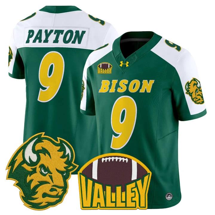 Cole Payton Jersey #9 North Dakota State Bison 2025 Limited Stitched by My Store NCAA Football Jerseys