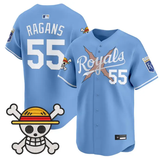 Cole Ragans Jersey #55 Kansas City Royals One Piece Premier Stitched by My Store