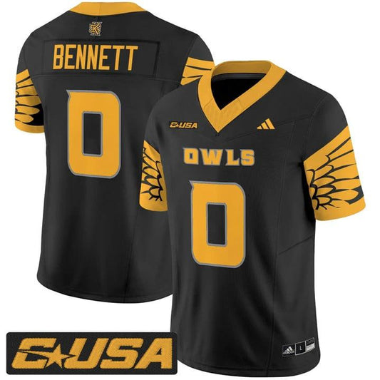 Coleman Bennett Jersey #0 Kennesaw State Owls 2025 Vapor Stitched by My Store NCAA Football Jerseys