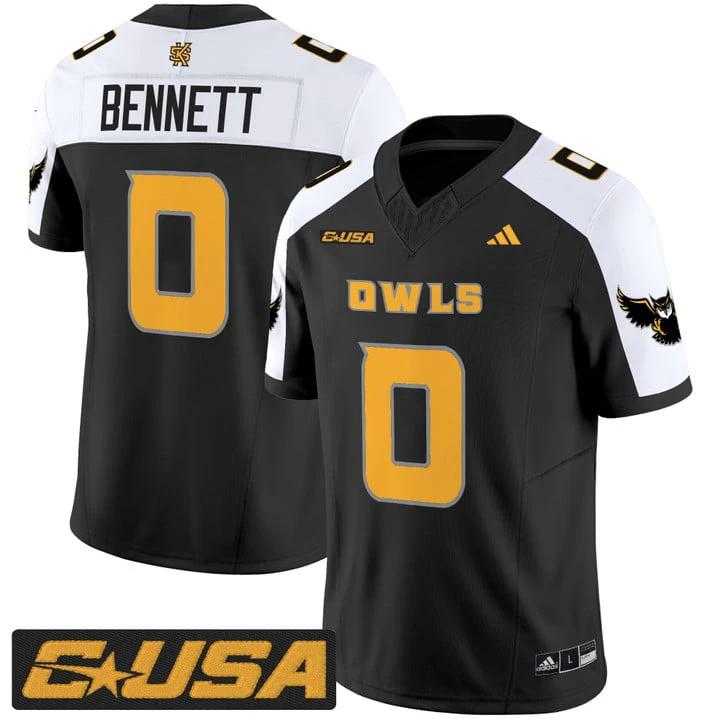 Coleman Bennett Jersey #0 Kennesaw State Owls 2025 Vapor Stitched by My Store NCAA Football Jerseys