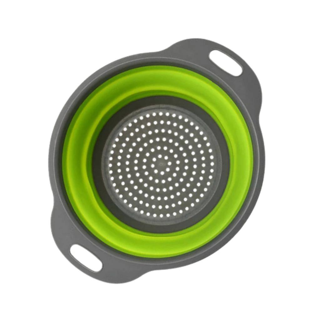 Collapsible Silicone Strainer Basket by Casa & Beyond
