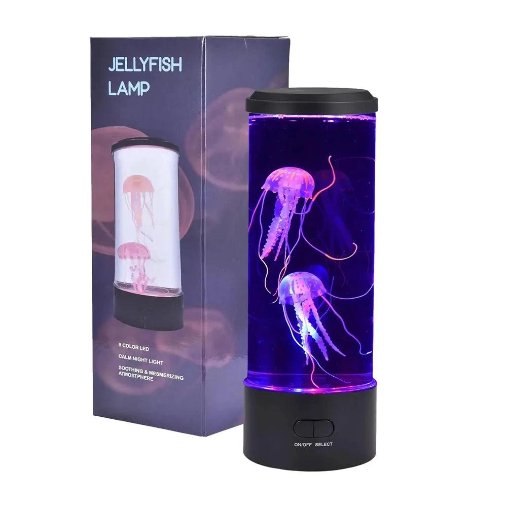 CalmGlow LED Water Lamp for Relaxation and Sleep Bowlift by Bowlift