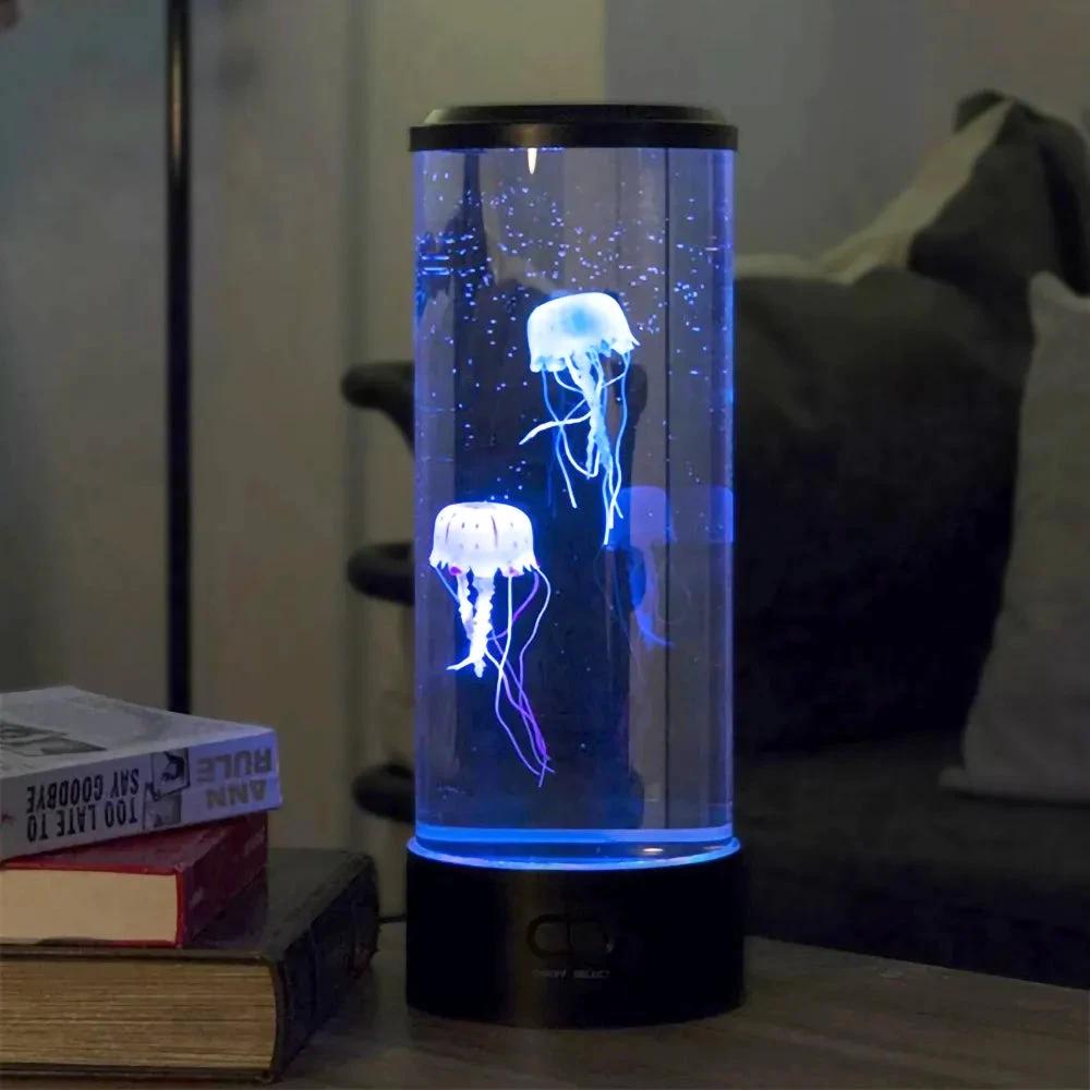 CalmGlow LED Water Lamp for Relaxation and Sleep Bowlift by Bowlift