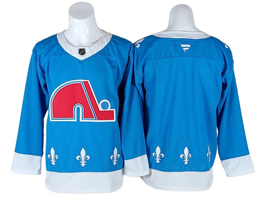Colorado Avalanche Blank Light Blue Heritage Jersey by Hockey David