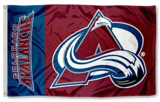 Colorado Avalanche Team Flag 3X5Ft Polyester Digital Print Banner USA by flagsjustdoit