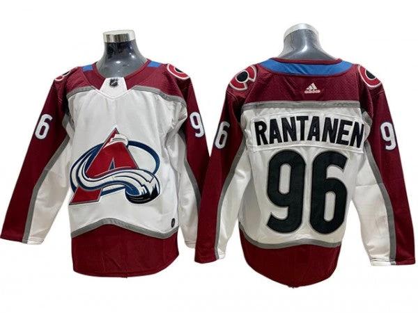 Colorado Avalanche #96 Mikko Rantanen White Jersey by Hockey David