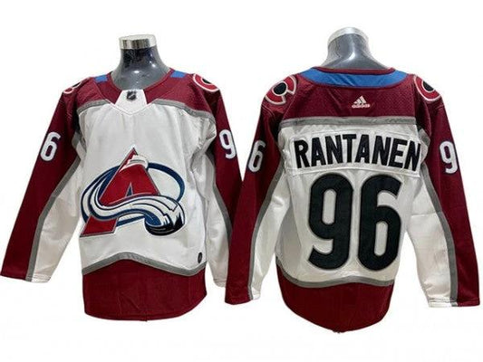Colorado Avalanche #96 Mikko Rantanen White Jersey by Hockey David