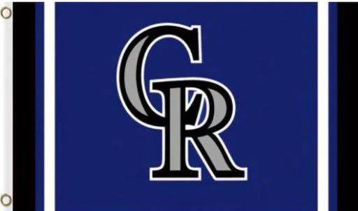 Colorado Rockies Baseball US Flag 3X5Ft Banner USA Polyester with Brass Grommets by flagsjustdoit