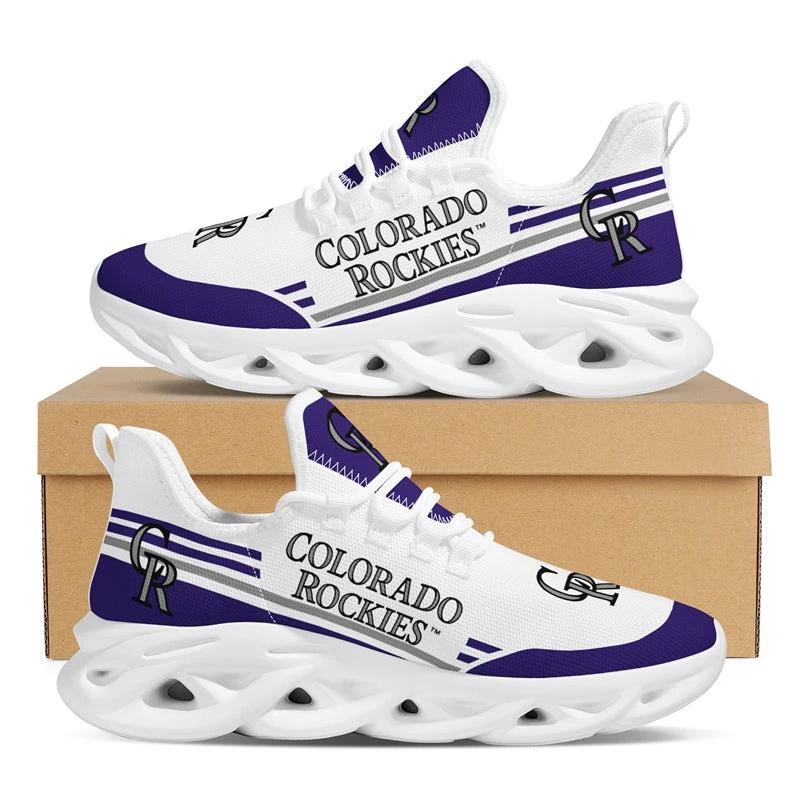 Colorado Rockies Max Soul Sneakers Shoes Elevate Your Every Step by Crocs
