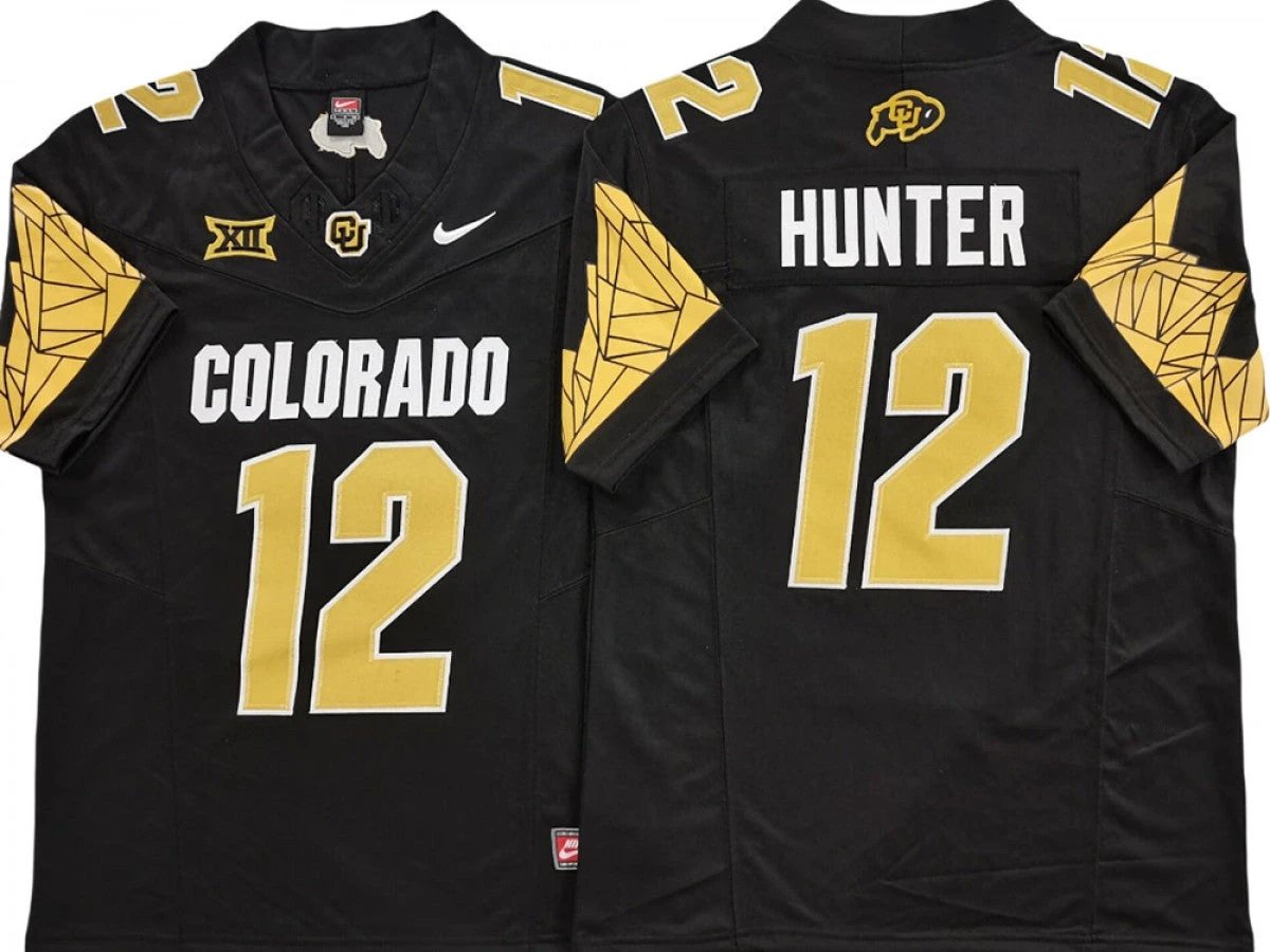 Colorado Buffaloes #12 Travis Hunter Vapor F.U.S.E. Limited Jersey by My Store NCAA Football Jerseys