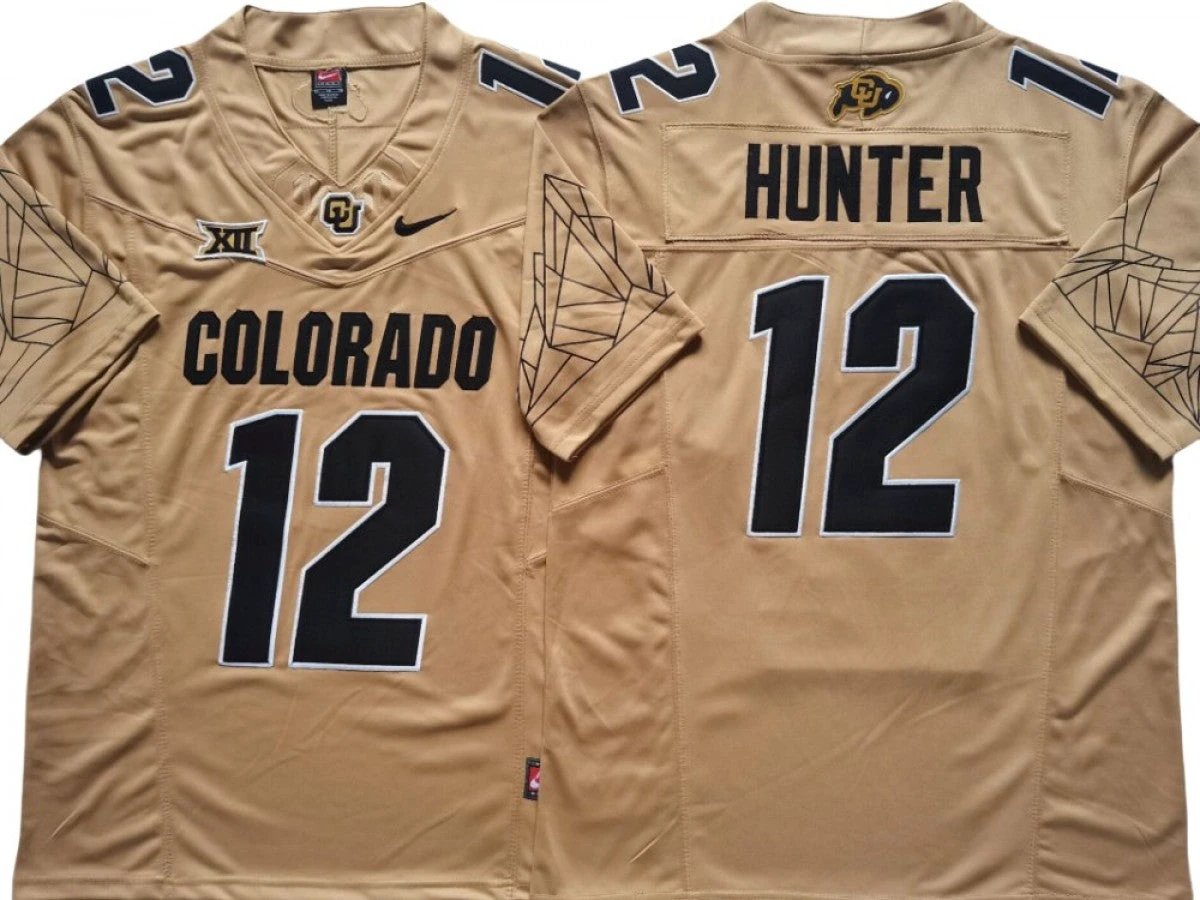 Colorado Buffaloes #12 Travis Hunter Vapor F.U.S.E. Limited Jersey by My Store NCAA Football Jerseys