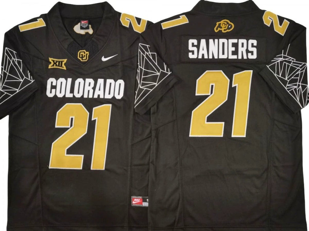 Colorado Buffaloes #21 Shilo Sanders Vapor F.U.S.E. Limited Jersey Stitched by My Store NCAA Football Jerseys