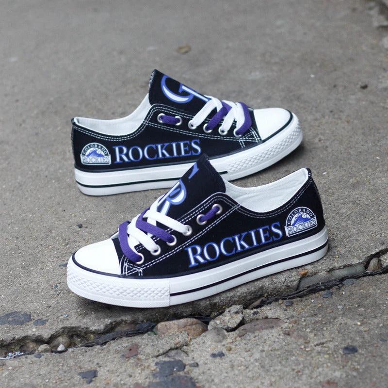 Colorado Rockies Limited Print Low Top Canvas Shoes Sport Sneakers For Men Women Fans by Crocs
