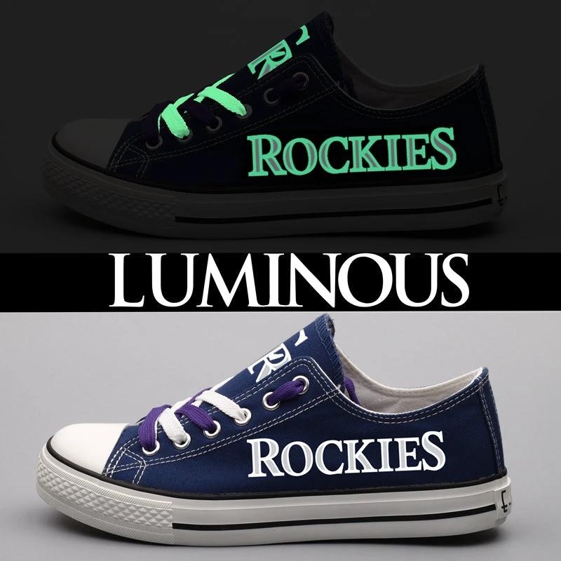 Colorado Rockies Limited Print Low Top Canvas Shoes Sport Sneakers For Men Women Fans by Crocs