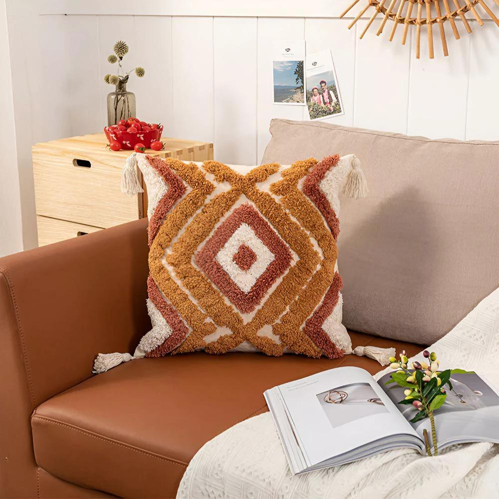Casablanca Tufted Cushion Cover by Casa & Beyond