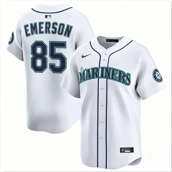 Colt Emerson Jersey #85 Mariners Vapor Premier Limited All Stitched by My Store