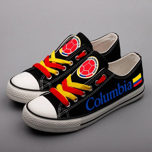 Columbia Low Top Canvas Sport Sneakers Shoes For Men Women Fans by Crocs