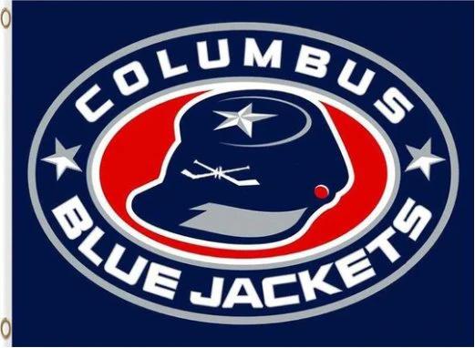 Columbus Blue Jackets Sport Flag 3X5Ft Polyester Digital Print Banner USA by flagsjustdoit