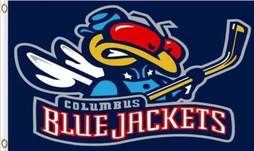 Columbus Blue Jackets Team Flag 3X5Ft Polyester Digital Print Banner USA by flagsjustdoit