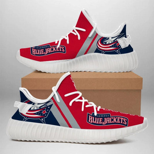 Columbus Blue Jackets 350v Yeezy Sneakers For Men Women Fans by Crocs
