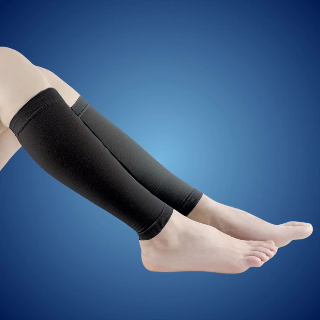 ComfortFlow Support Socks | Soft Highly Elastic Calf Compression - for Muscle Recovery and Circulation Enhancement Bowlift by Bowlift