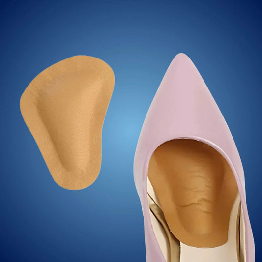 ComfortPad Front Foot Cushioning Relief | for Metatarsalgia Ball of Foot - Pain Shock Absorption - Daily Comfort for High Heels Bowlift by Bowlift