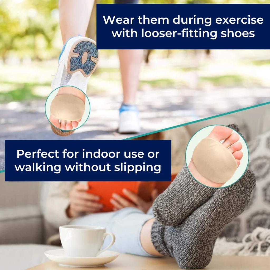 ComfortStep Morton’s Neuroma and Metatarsalgia Relief Pads | Gel Cushion and Metatarsal Support | Foot Pain Relief for Everyday Comfort Bowlift by Bowlift