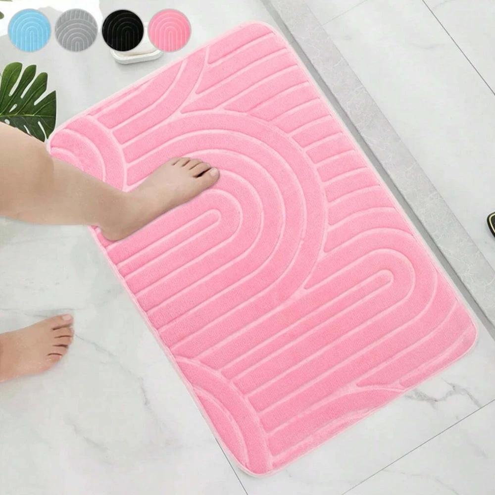 Concentric Arches Cashmere Bath Mat by Casa & Beyond