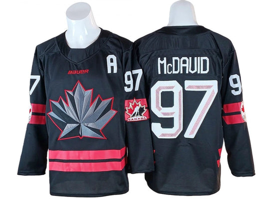 Connor McDavid Jersey #97 Winter Olympics Team Canada 2026 Hockey Stitched by Hockey David