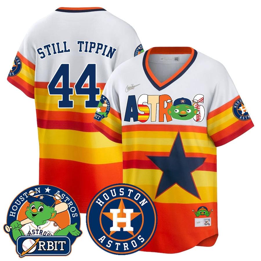 Houston Astros Orbit Vapor Premier Jersey - All Stitched by Houston Astros